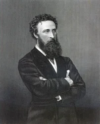 Lord Lytton, gravé par Edward Stodart